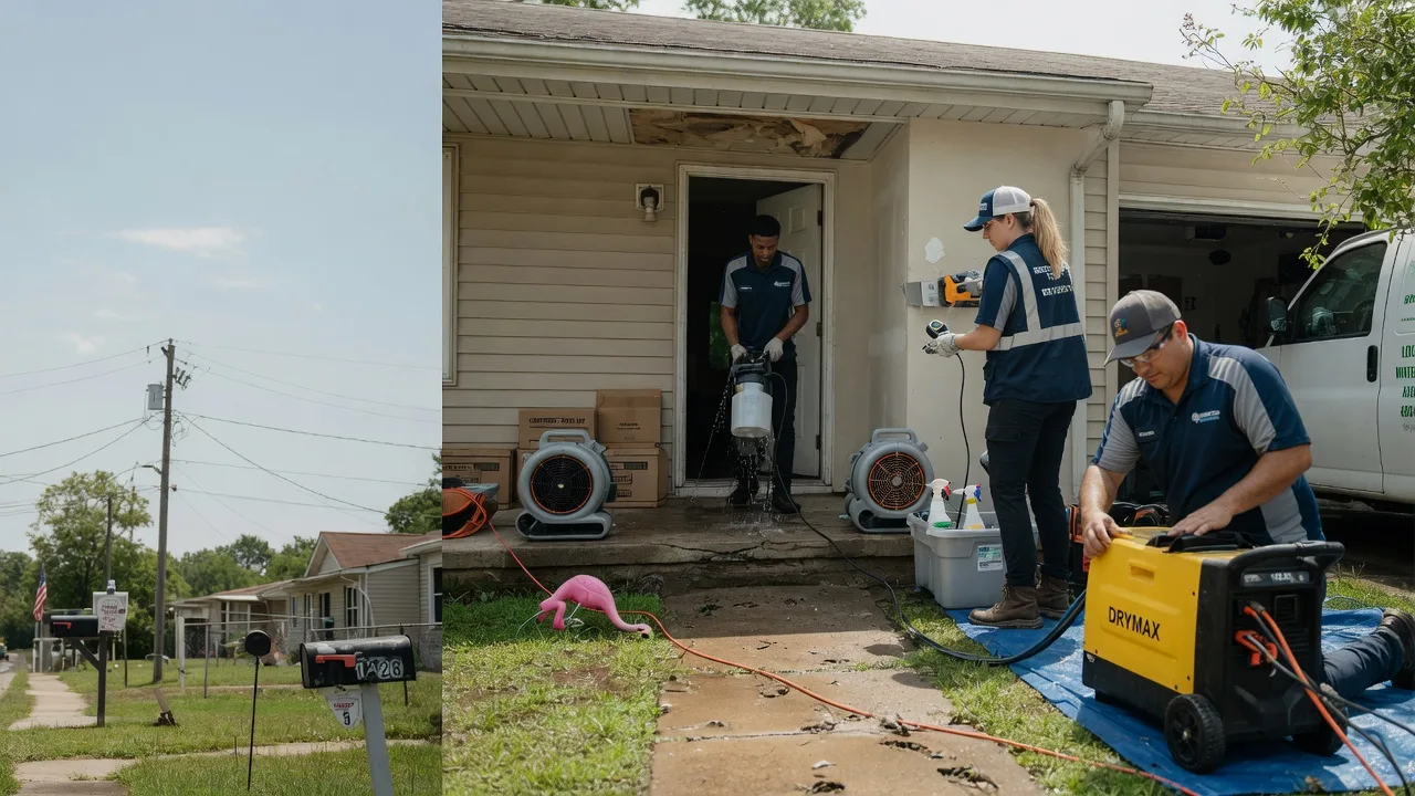 Storm Damage Water Removal in Dysart, IA near me